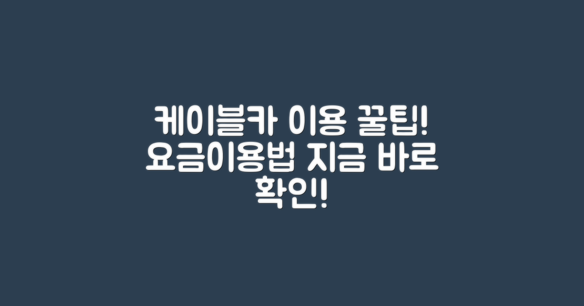 케이블카 이용 팁 및 요금