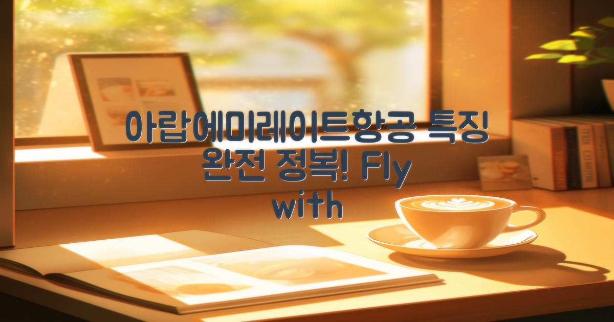 아랍에미레이트항공 특징