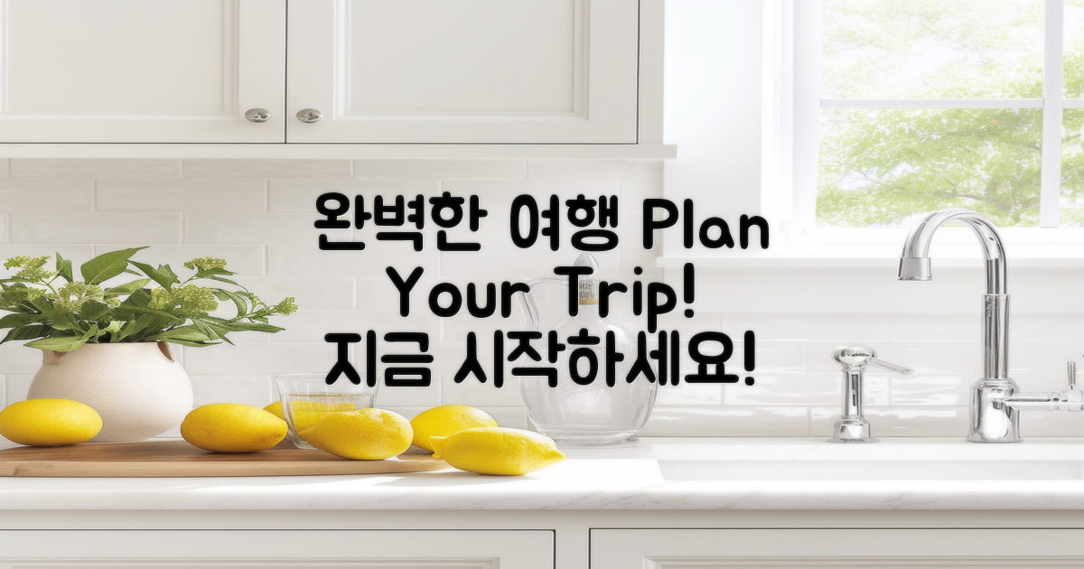 완벽한 여행 계획해보세요