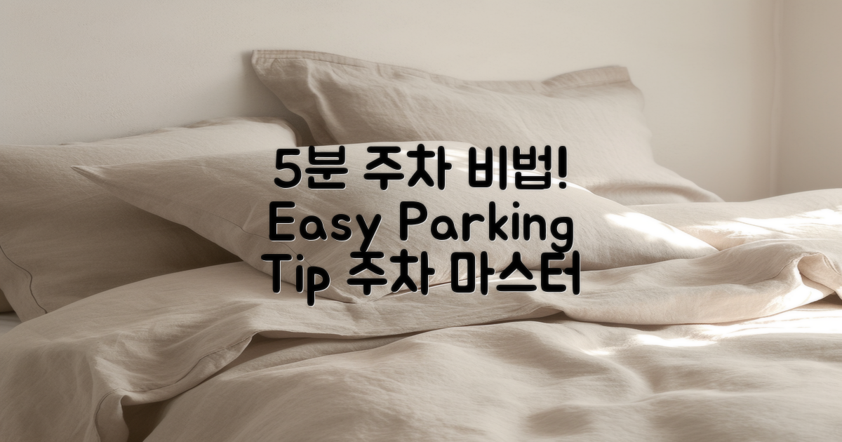 5분 만에 주차하는 법