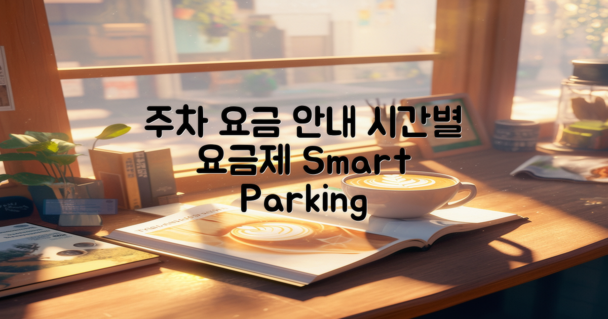 주차 요금 및 시간 정보