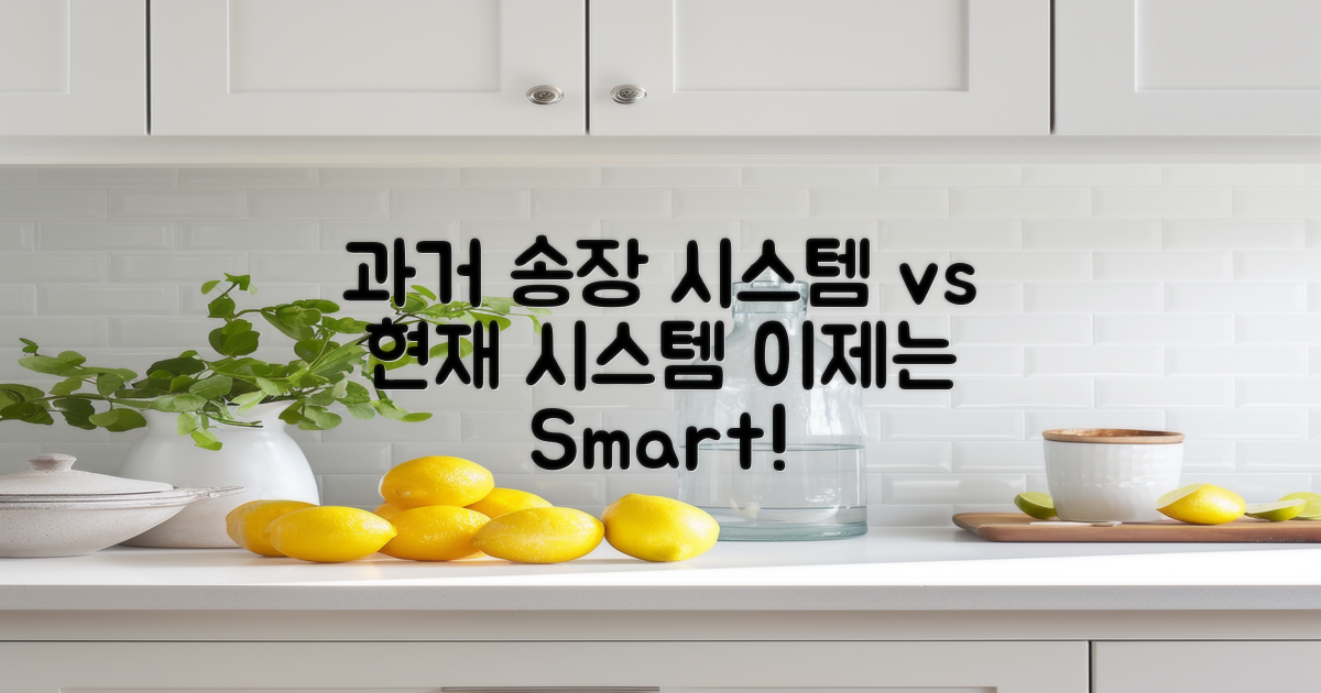 과거 vs 현재 송장 시스템