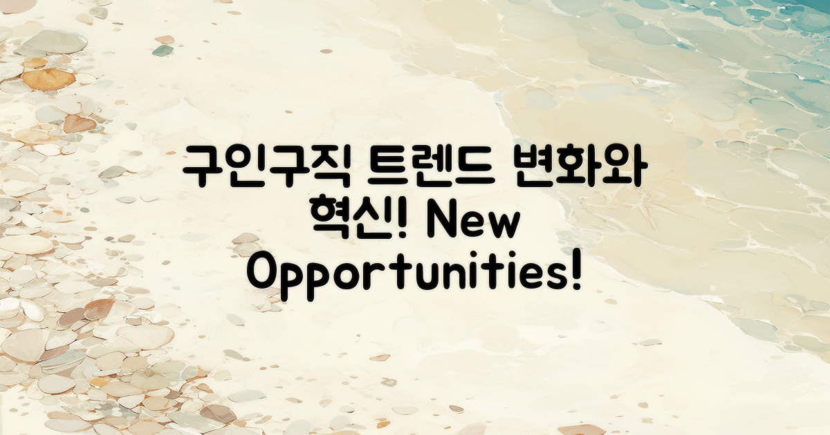 변화하는 구인구직 트렌드