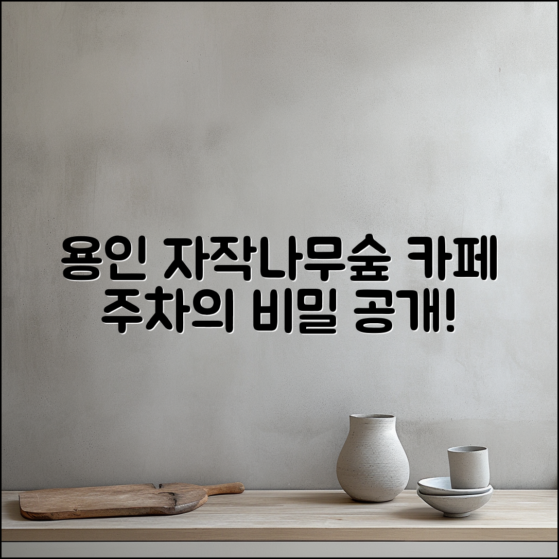 용인자작나무숲 카페 주차의 놀라운 비밀!