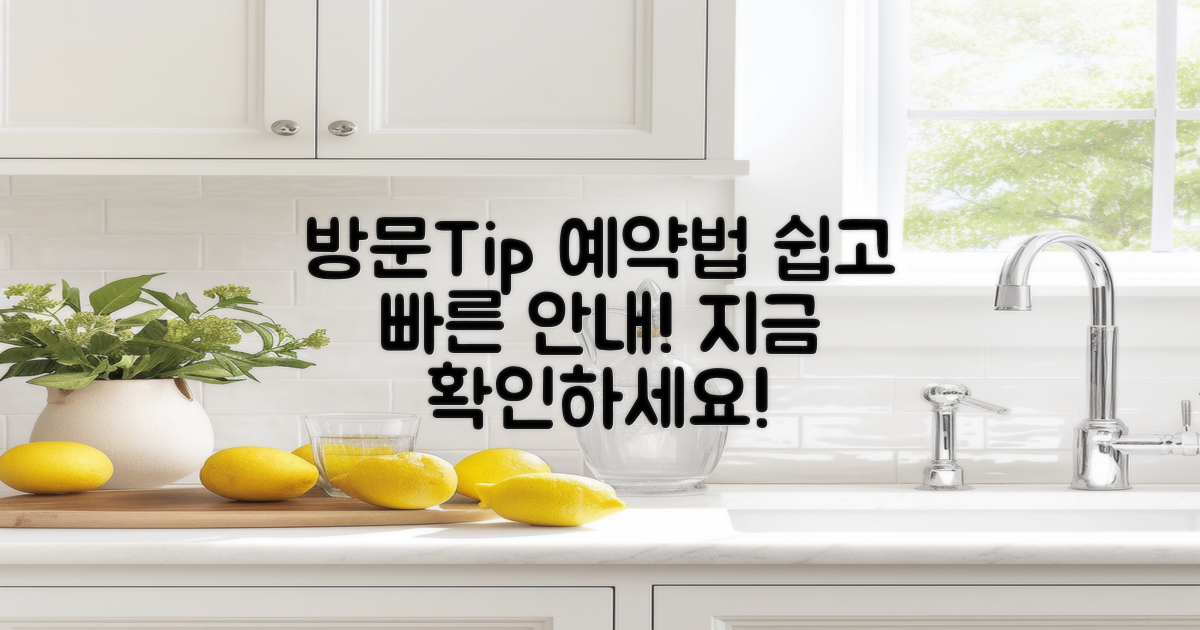 방문Tip 및 예약 방법