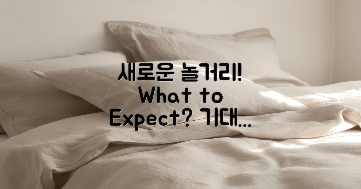 어떤 놀거리가 기대될까?