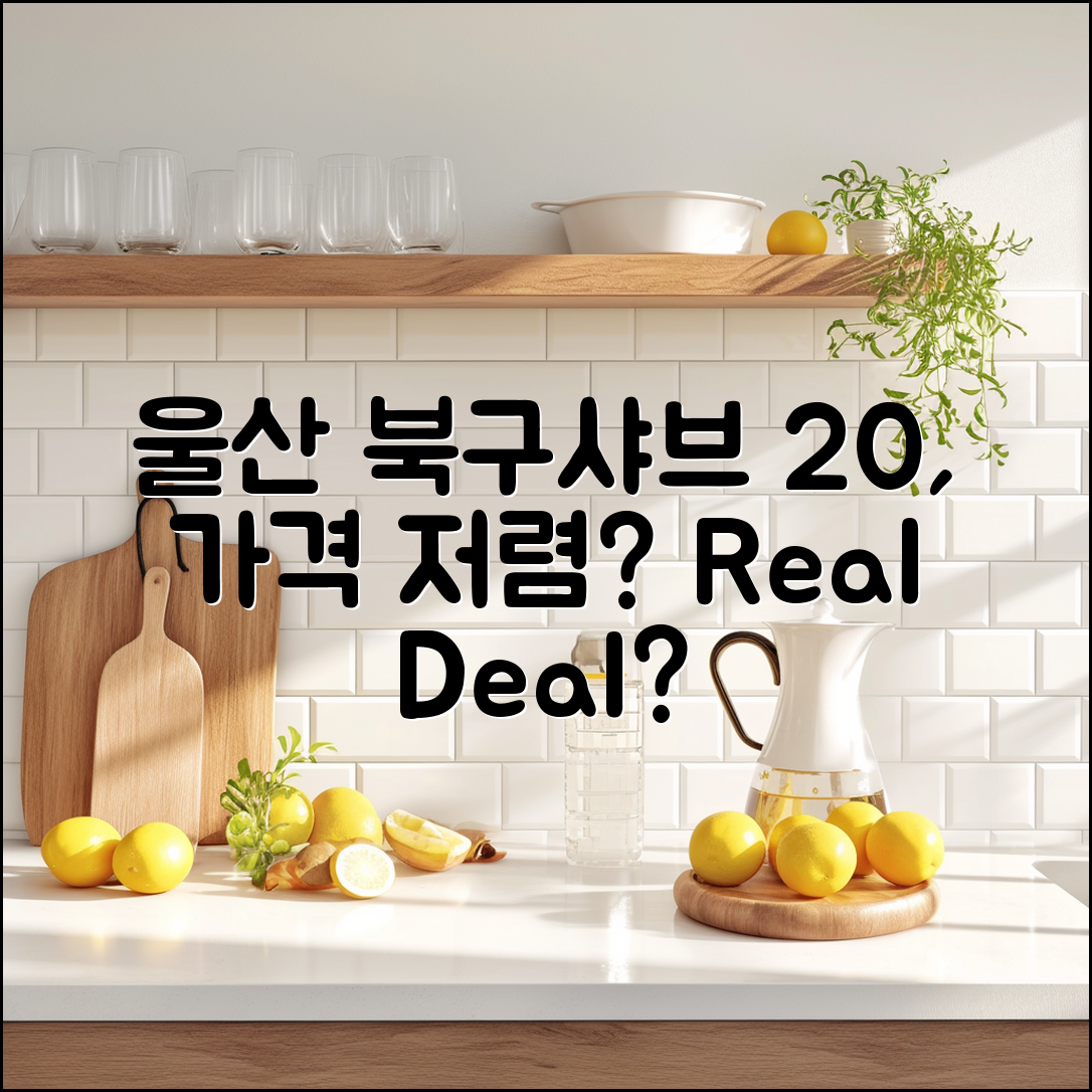 울산 북구샤브 20 가격, 진짜 저렴할까요?