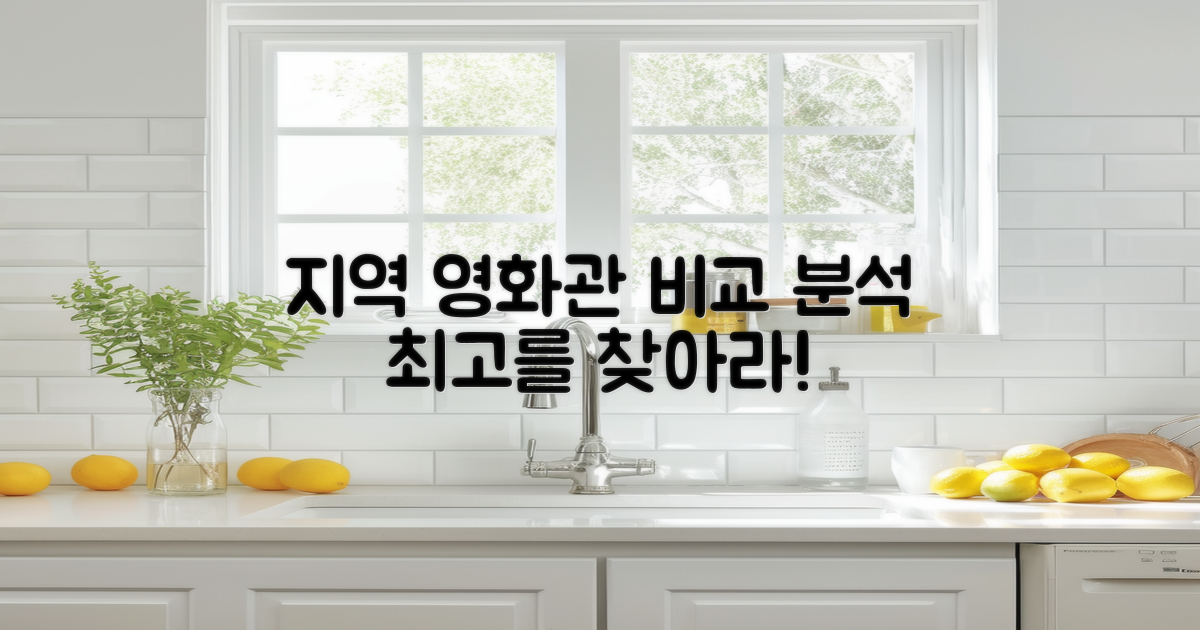 지역 영화관 비교 분석