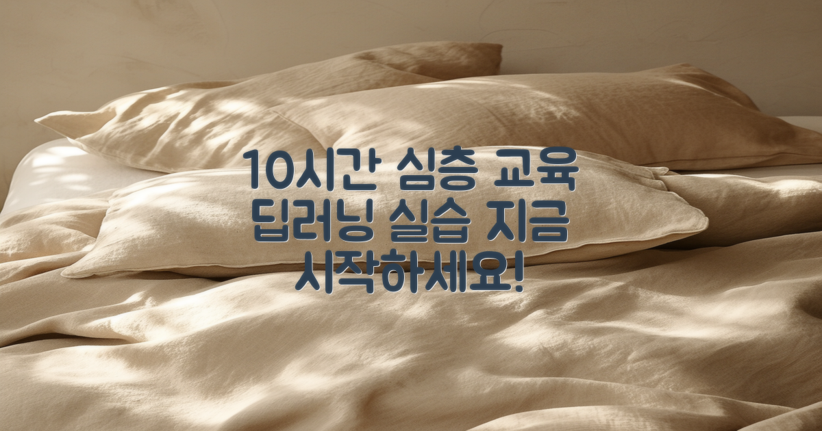 10시간 심층 교육 과정