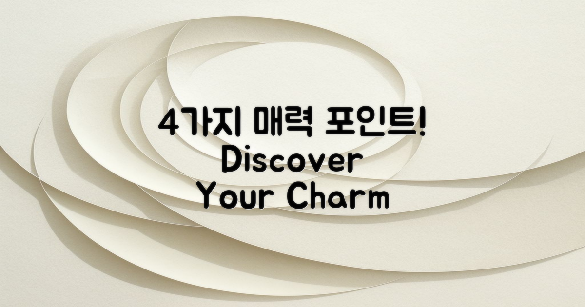 4가지 매력 포인트 탐구