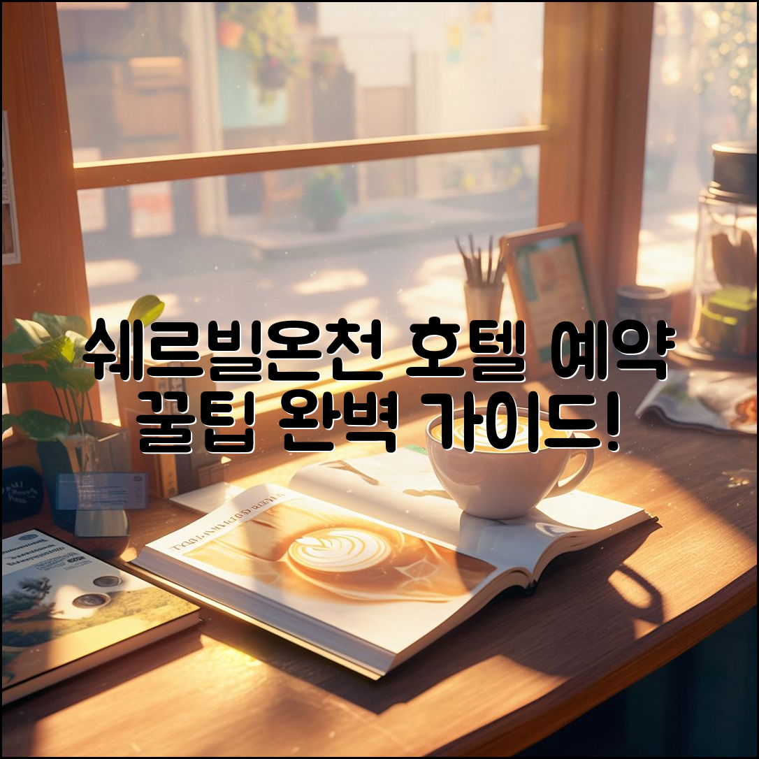 쉐르빌온천 호텔 예약 완벽 가이드