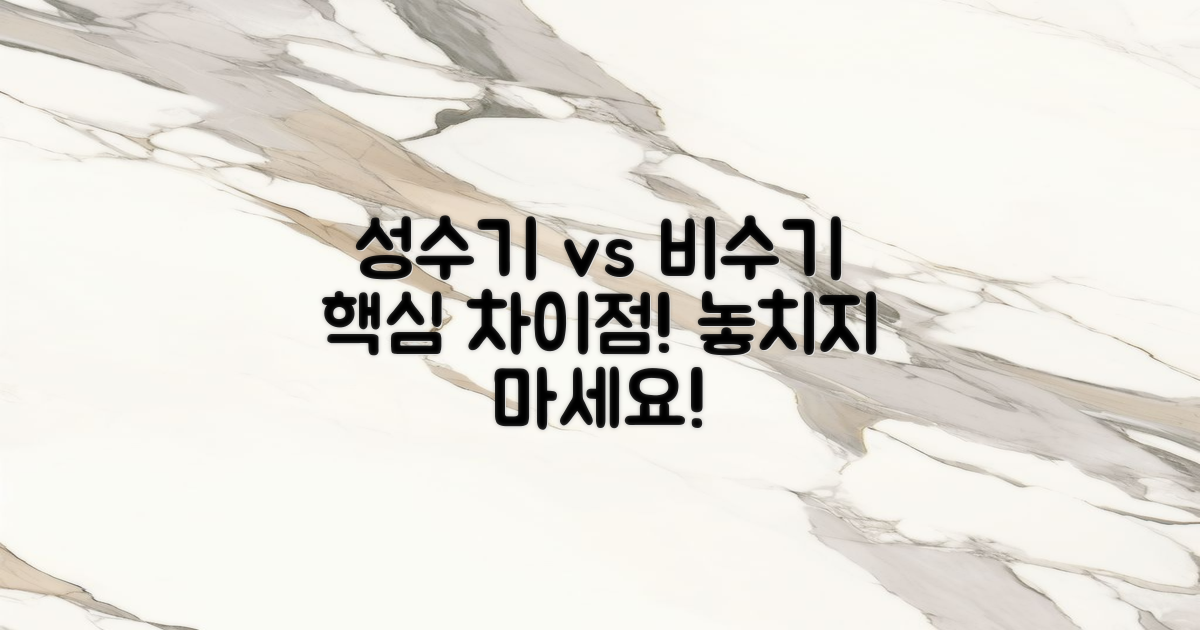 성수기와 비수기 차이