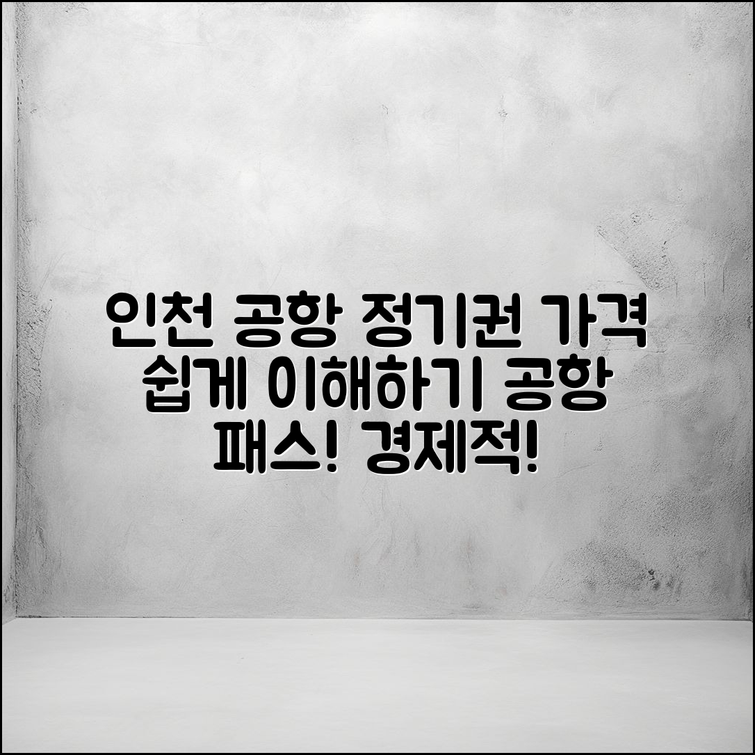 누구나 쉽게 이해하는 인천 공항 정기권관리시스템 가격