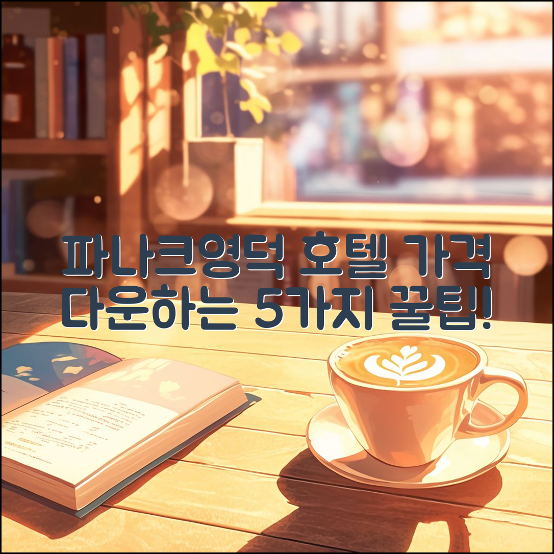 파나크영덕 호텔 가격, 5가지 꿀팁!