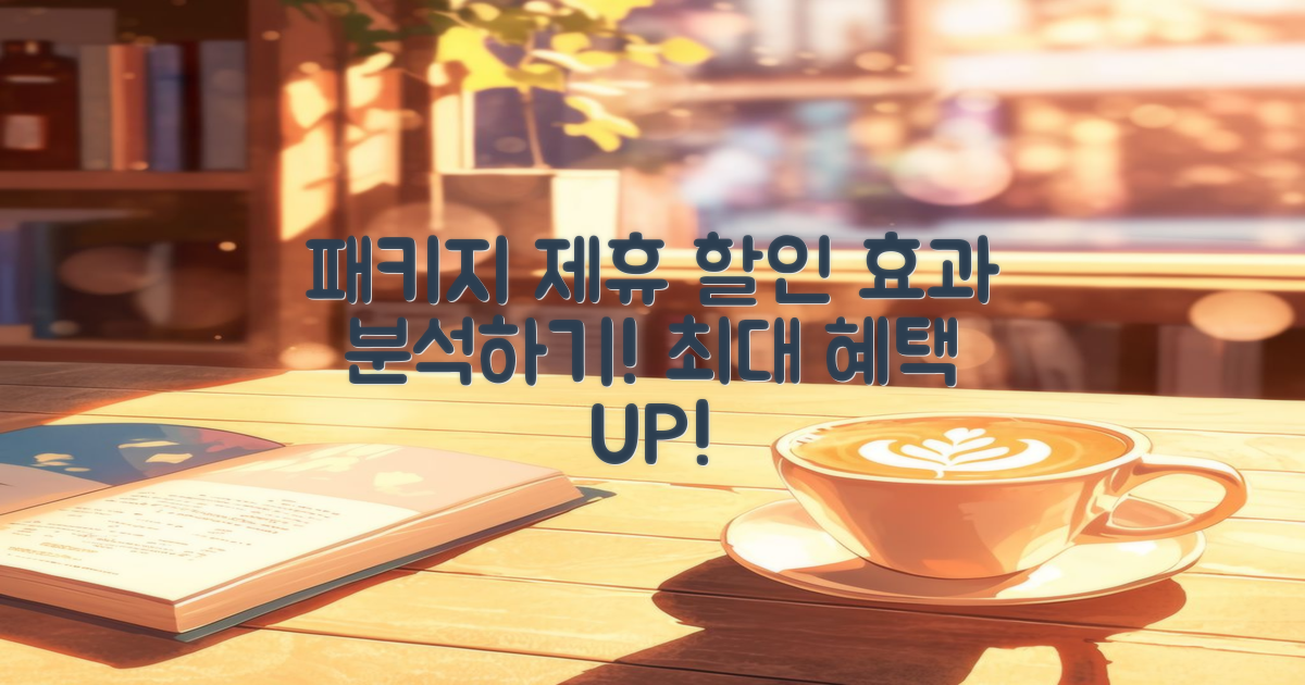 패키지 제휴 할인 분석