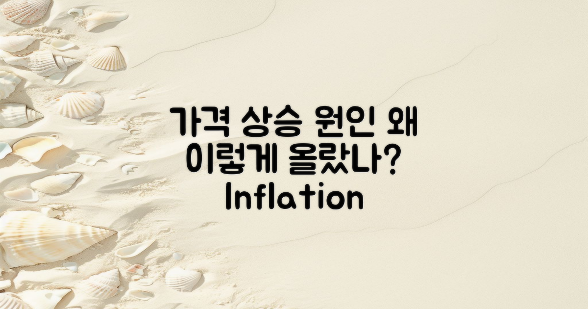 가격 상승의 원인 분석