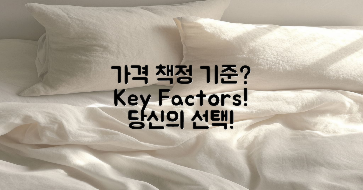 가격 책정 기준은 무엇인가?