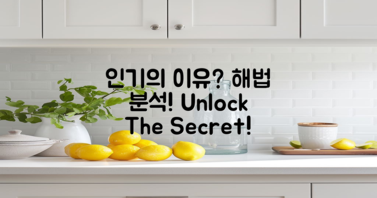 인기의 이유 분석