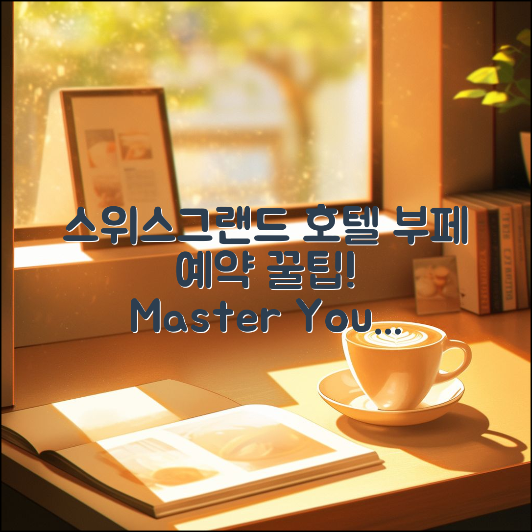 스위스그랜드 호텔 뷔페 예약 마스터하기