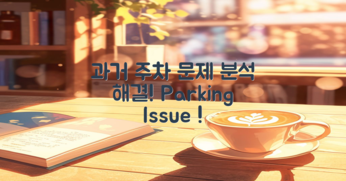 과거 주차 문제 분석