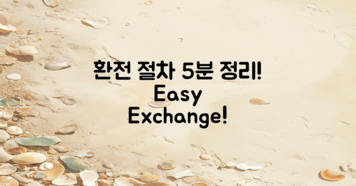 5분 만에 이해하는 환전 절차
