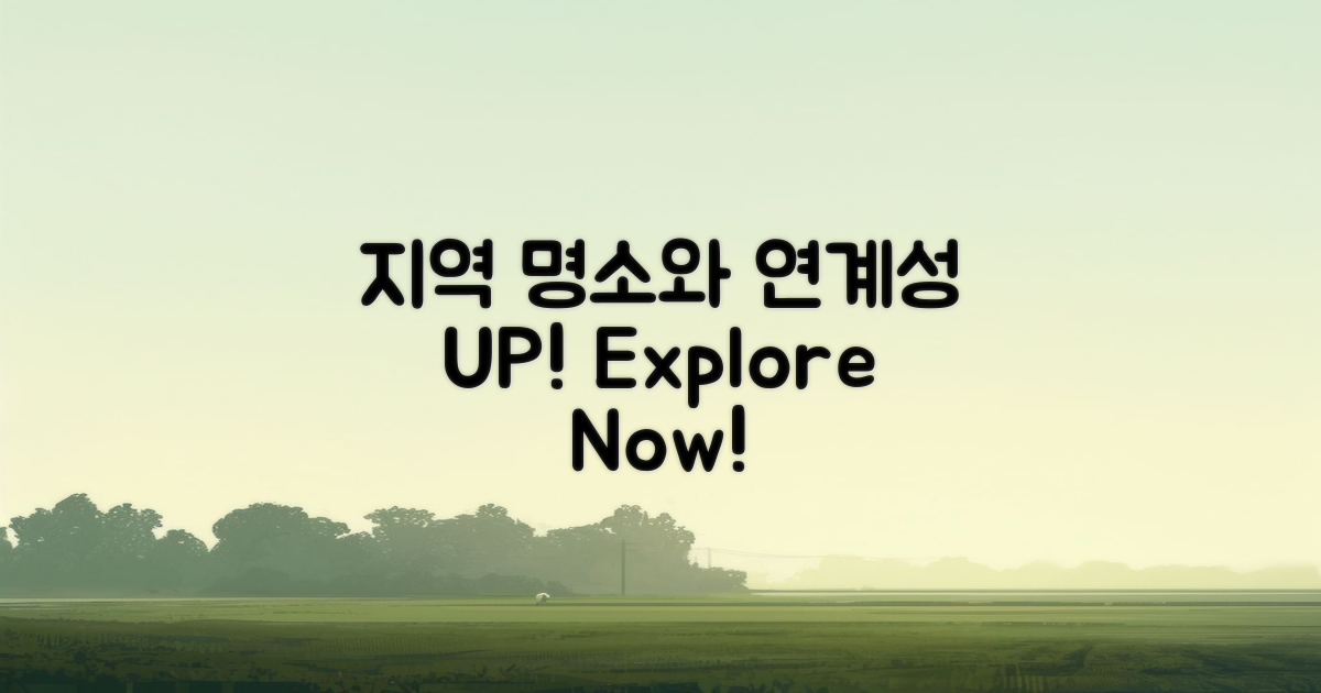 지역 명소와의 연계성