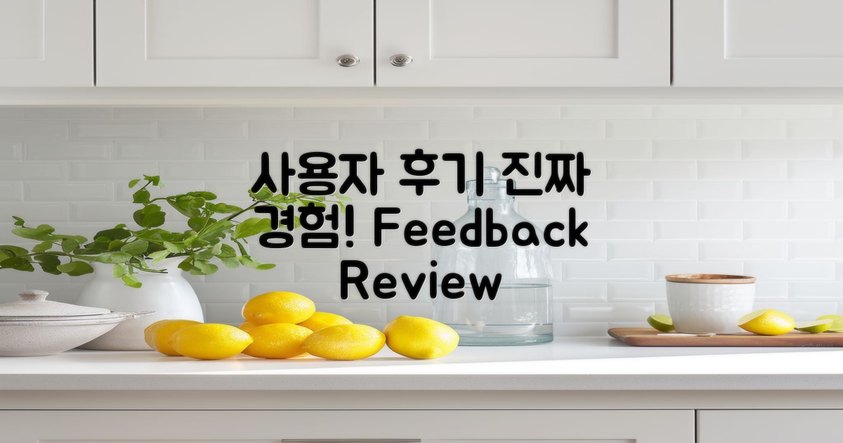 사용자 후기와 경험