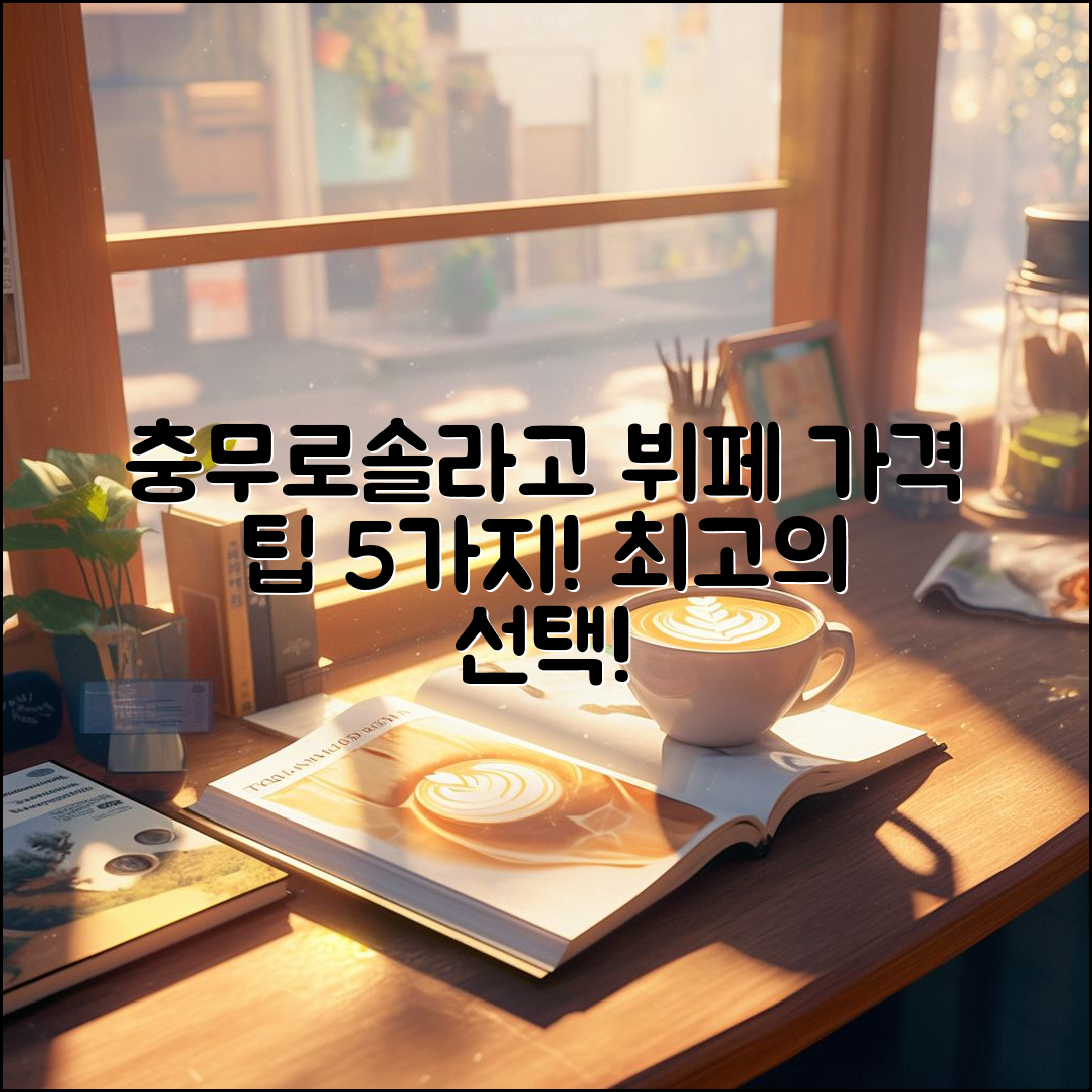 충무로솔라고 호텔 뷔페 가격 5가지 팁