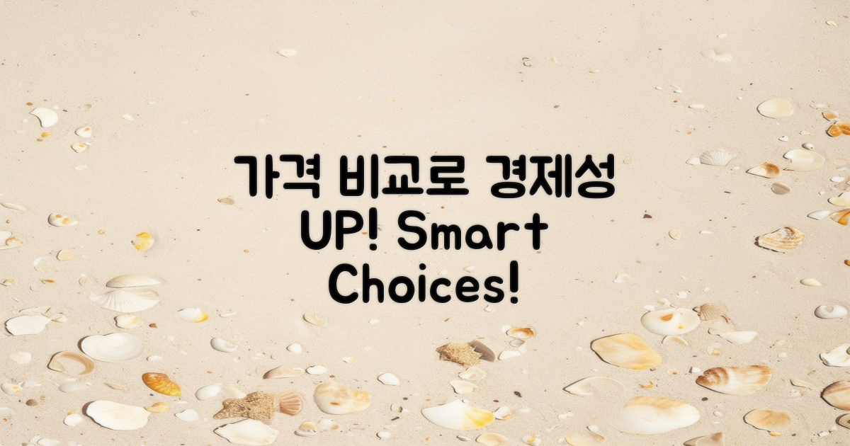 가격 비교와 경제성