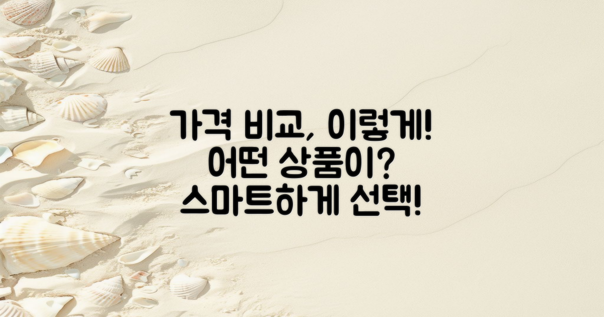 가격 비교는 어떻게 할까?