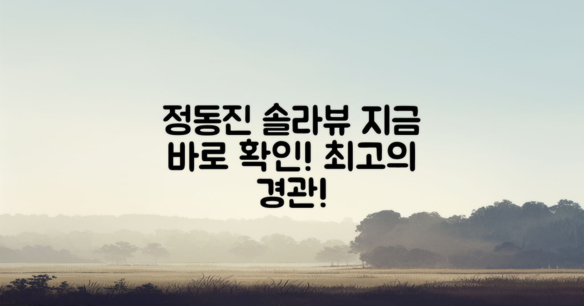 정동진솔라뷰 개요