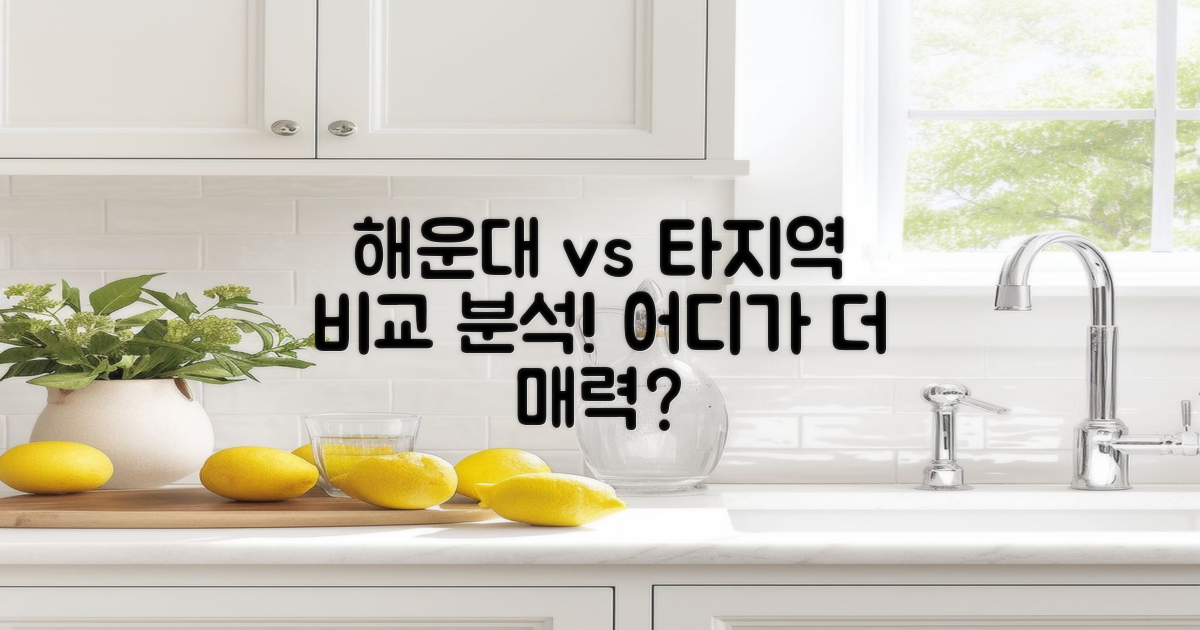 해운대 vs 타 지역 비교