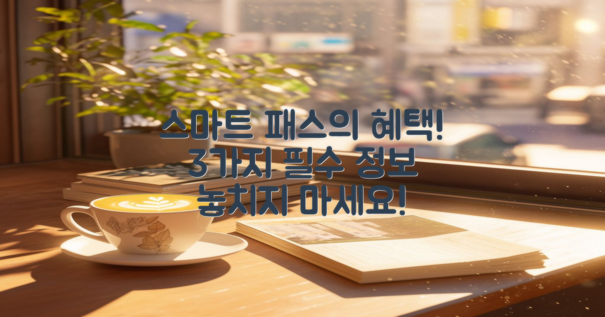 3가지 스마트 패스 혜택